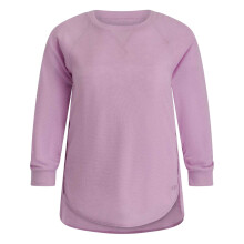 (14 UK, Light Lavender) DKNY Womens/Ladies Waffle Slim 3/4 Sleeve T-Shirt