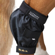 (Small Pony, Black) Supreme Products Waterproof Horse Hock Boots