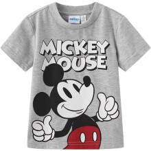 (5-6 Years, Grey) Disney Childrens/Kids Mickey Mouse T-Shirt