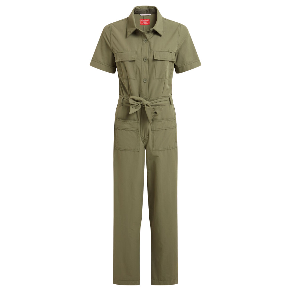 Craghoppers Women's Jumpsuit with Insect Repellent and UV Protection Tan Size 16 - Image 3