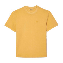 (XXS, Orange) Lacoste Mens Natural Dyed Jersey T-Shirt