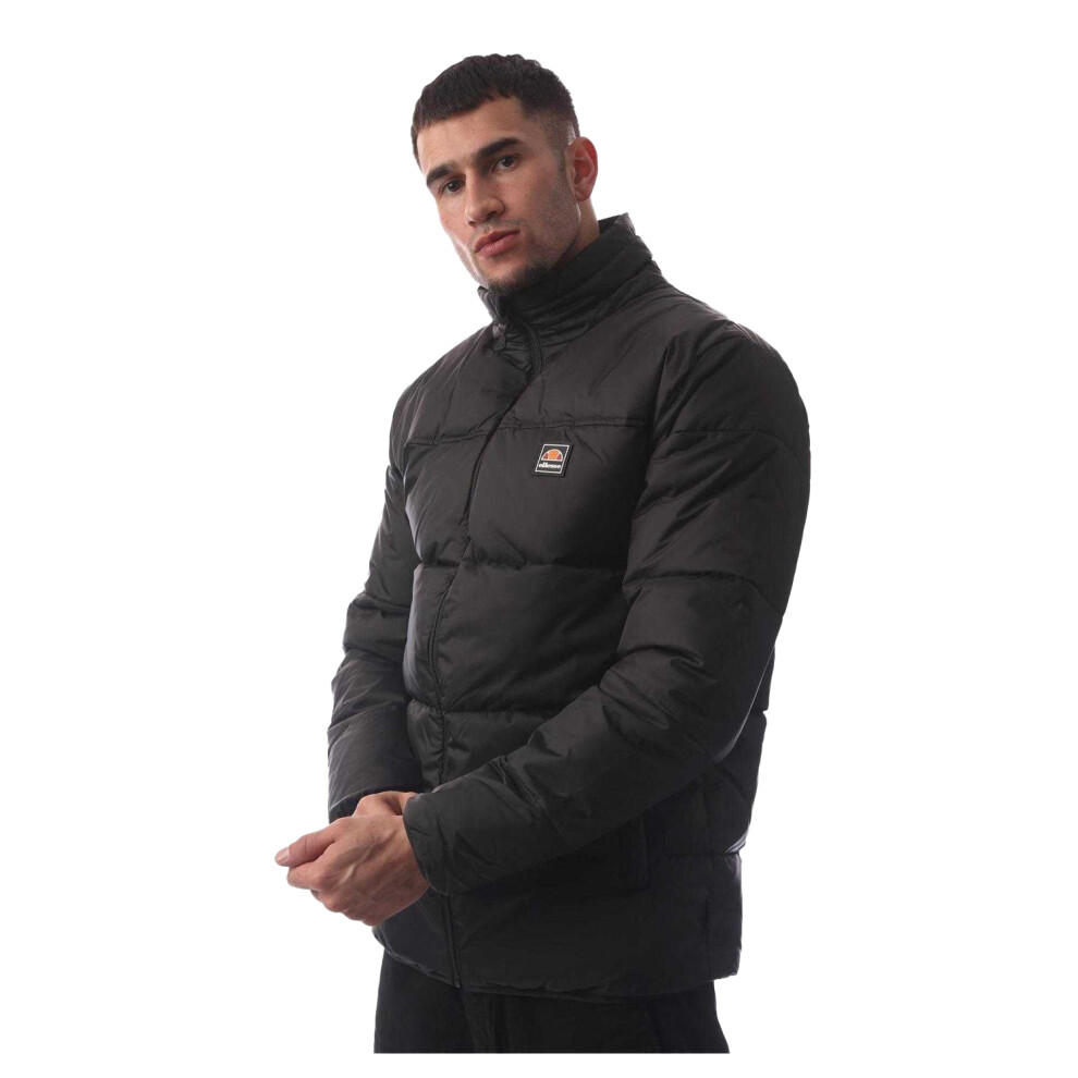 Ellesse (M, Black) Mens Puffer Jacket