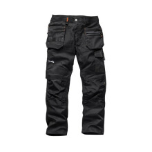(34R, Black) Scruffs Mens Trade Work Trousers