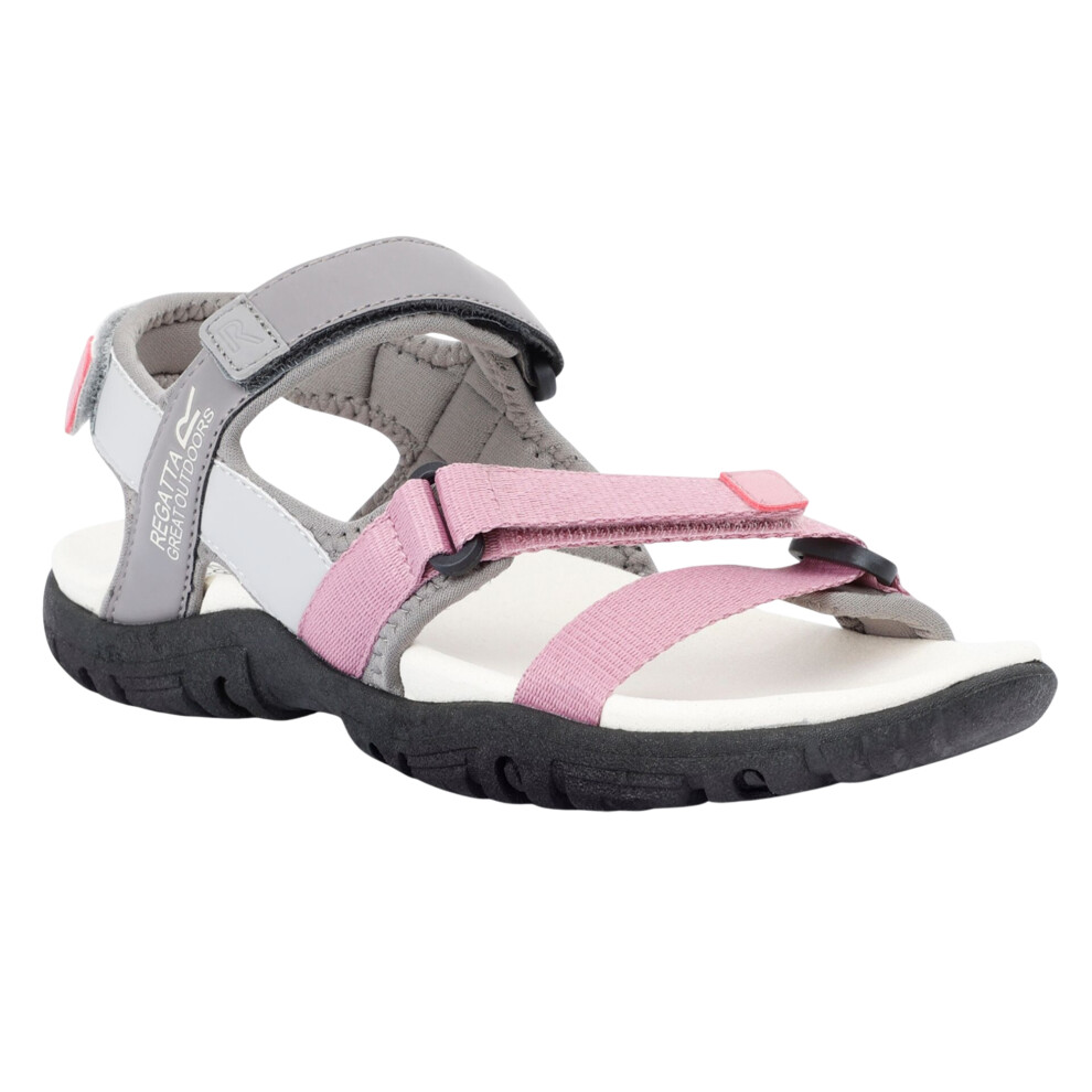 Regatta Women's Grey Santa Clara Ii Sandals - /Lilas - /Lilas - 6.5 Uk - 50% Webbing/50% Nylon Mesh - Image 2