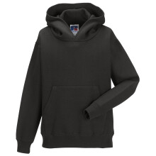 (5-6, Black) Jerzees Schoolgear Childrens Hooded Sweatshirt