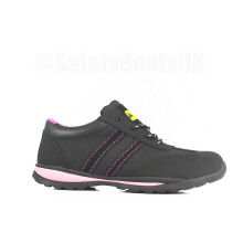 (9 UK, Black) Amblers Steel FS47 S1-P Trainer / Womens Shoes / Safety Shoes