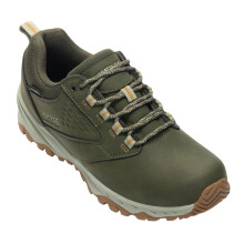 (10.5 UK, Dark Khaki/Wood Brown) Regatta Mens Amble Waterproof Low Cut Walking Shoes