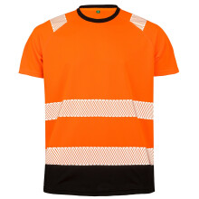 (4XL-5XL, Fluorescent Orange) Result Genuine Recycled Mens Safety T-Shirt