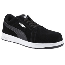(5 UK, Black) Puma Safety Unisex Adult Iconic Low Safety Shoes
