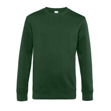 (3XL, Bottle Green) B&C Mens King Crew Neck Jumper