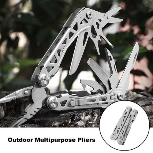 Multitools Hand DIY Multi Tools Camping Multi-Tool Klemme Klappmesser Schere Cutter EDC Survival Gear Manuelle Zange 2