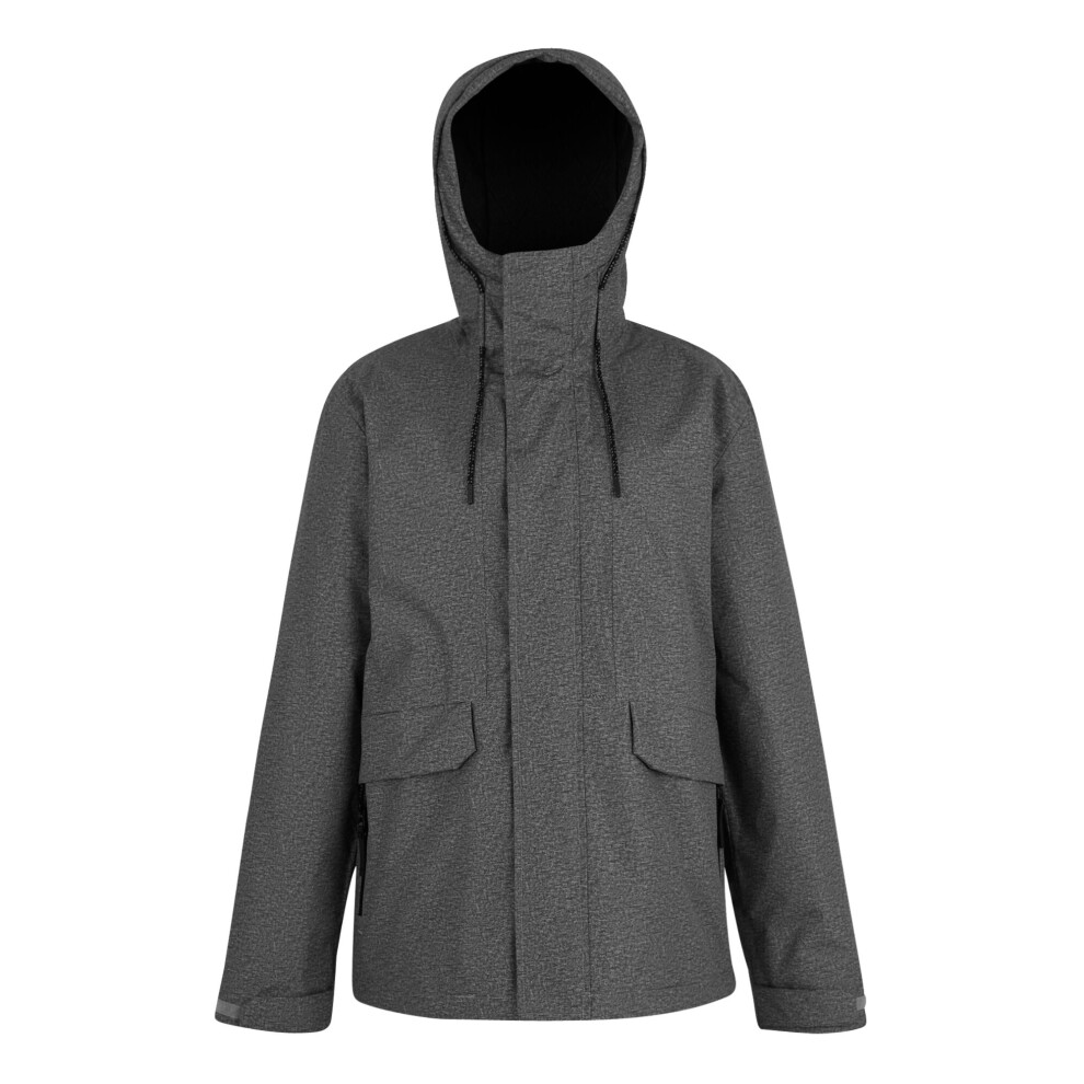 Regatta (4Xl, Mineral Grey/Black) Mens Sterlings Insulated Waterproof Jacket