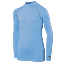 (LY-XLY, Light Blue) Rhino Childrens Boys Long Sleeve Thermal Underwear Base Layer Vest Top