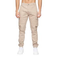 (32R, Stone) Crosshatch Mens Frentons Cargo Trousers