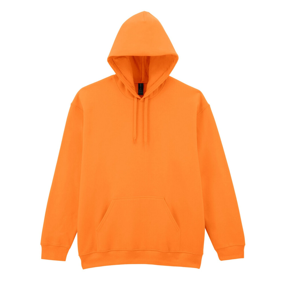 Gildan (3Xl, Tangerine) Mens Midweight Soft Touch Hoodie