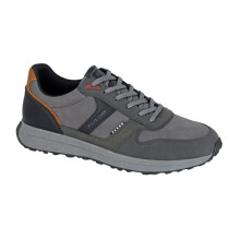 (8 UK, Grey/Black) R21 Mens Original Denim Collection Trainers