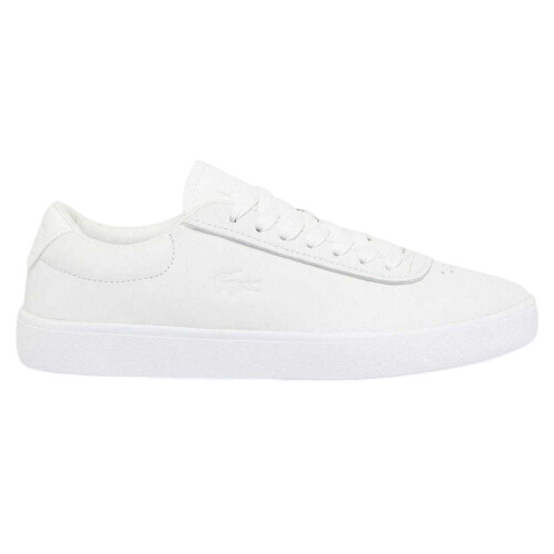 Lacoste (5.5 UK, White) Lacoste Womens/Ladies Baseshot Evo Leather Trainers