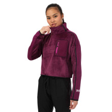 (4 UK - 6 UK, Purple) Under Armour Womens/Ladies Velour Fleece Top