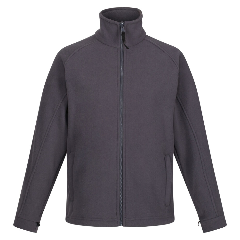 Regatta Womens/Ladies Thor III Anti-Pill Fleece Jacket (Seal Grey) - Size 12 UK - Image 3