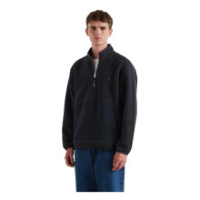 (M, True Navy) Farah Mens Quarter Zip Fleece