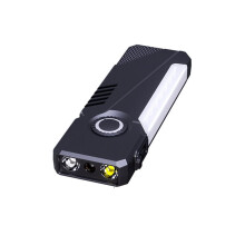 EDCS Starke -Taschenlampe Wiederaufladbare RGB Seitenlicht UV-Licht Taschenlampe mit Magnetstiftclip Inspektionslampe B
