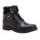 (6 UK, Black) Base London Mens Bradley Leather Ankle Boots 1