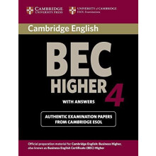 Cambridge BEC 4 Higher with Answers Examination Papers from University