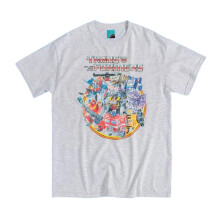 (S, Ash Grey) Transformers Unisex Adult Retro Toys T-Shirt