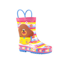 Hey Duggee Girls Flowers And Butterflies Wellington Boots