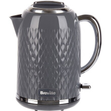 Breville VKT227 Curve Grey Kettle Limescale Filter 3000 Watt