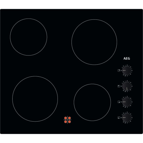AEG AEG HK614000CB 59cm 4 Burners Ceramic Hob Black