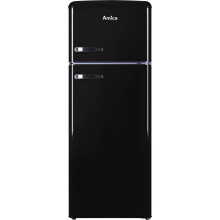 Amica FDR2213B/1 80/20 55cm 80/20 Free Standing 80/20 Fridge Freezer Black E