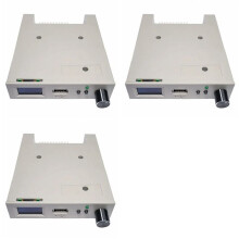 3X SFRM44-U100LQD-435 Floppy Drive Emulator met OLED-Scherm en Draaiknop OLED Flash Floppy Drive