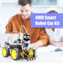 Kit di Codifica per Auto Robot Intelligente per La Programmazione per , Fantastico Divertimento, Apprendimento Educativo, Kit di Automazione