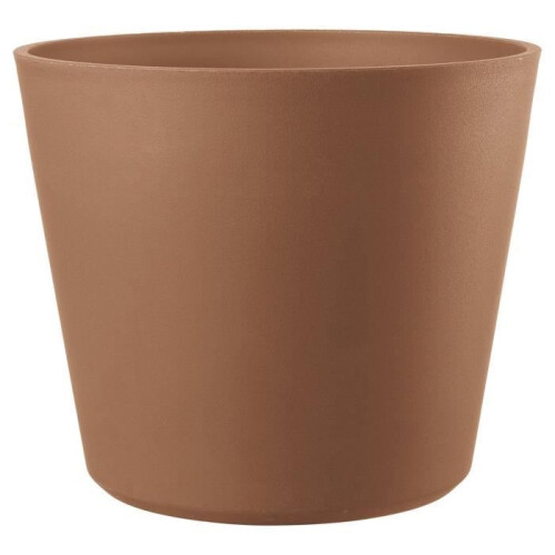 DEROMA Blumentopf Origin - 57,5 x 48 cm - 85 L - Mit Rollen - Terrakotta