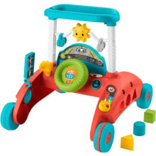 Fisher-Price-Doppelseitiger Lauflerner Stabiler und Regelmäßiger Rhythmus HJP43