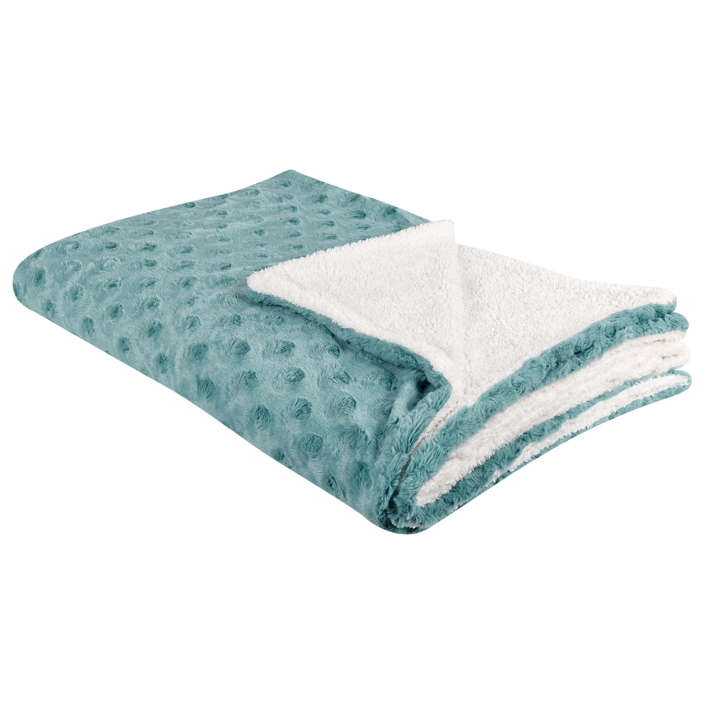Photos - Duvet Beliani Bedspread KANDILLI 150 x 200 cm Light Green 