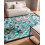 Beliani Rug NIKFER Turquoise 160 x 230 cm Leather 3