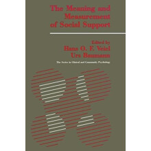 Meaning And Measurement Of Support Hardcover Book