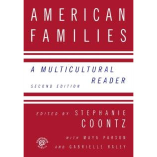 American Families A Multicultural Reader Paperback Book