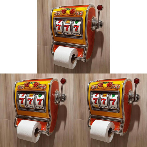 Dispenser rotolo wc slot machine con distributore automatico per comodità bagno 1
