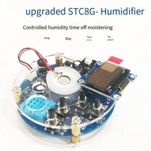 Kit de Controlador y Nebulizador Mejorado, Placa de Circuito de Humidificador USB, Temporizador de Humedad Controlado por Nebulizador STG, Piezas