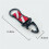 2 Pack Scuba Octopus Holders Diving Regulator Retainer 2nd Stage Mouthpiece Covers and Diver Down Flag Webbing 9