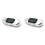 2X  MP3 Player USB 2.0 Small Flash Drive Multilanguage LCD Music Player with 3.5mm Audio Jack Automatic Shutdown(A) 1