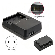 BC-QZ1 Kamerabatteriladdare NP-FZ100 BC-QZ1 Batteriladdare för ZV-E1 FX30 A7CII A7CR A7R III IV A6600 AU PLUG
