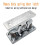 3Pcs Spring Loaded Door Easy Lock Stop Catch Release Clamp Double Roller Catch (Mp-3) 5
