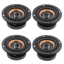 4X Altavoz de 3 W con Potentes Tweeters de Frecuencia Completa de 4 Ohmios Altavoz para Cine Musical