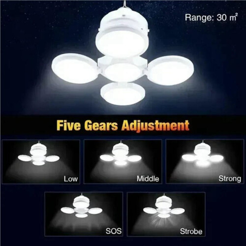 2X Solar  Camping Lamp USB Rechargeable LED Remote Control Foldable Lantern Portable Emergency Lamp