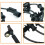 2Pcs Wheel Speed Sensor ABS Sensor 68394210AD 68404545AA for   2.0L L4 9