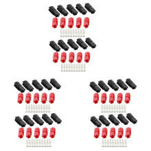 30 Paar 30A Amp 600V Power Marine Connector Pole Rood Zwart voor Anderson Powerpole